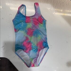 Little Bipsy Tie-Dye Kids Swim One Piece